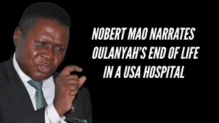 Thumbnail: NOBERT MAO narrates Oulanyah's End of Life in the USA