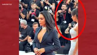 Thumbnail: Georgina Rodriguez: Paparazzi Go CRAZY Over Red Carpet Blocker