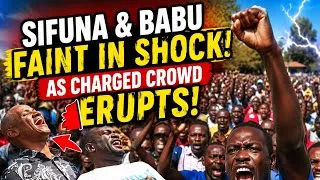 Thumbnail: Breaking: Sifuna & Babu Faint in Shock As Charged Crowd Erupts During Rally Trans nzoia Bungoma 