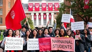 Thumbnail: Harvard WINS BIG Against Trump's International Student Ban!