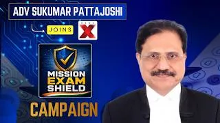Thumbnail: NEET Paper Leak: Adv. Sukumar Pattajoshi Explains the Real Reforms India Needs | Mission Exam Shield
