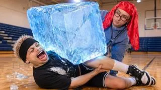 Thumbnail: Luke Davidson vs Teacher! Try Not To Laugh Challenge