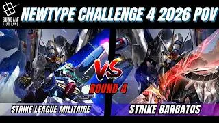 Thumbnail: Strike League Militaire Vs Strike Barbatos POV Commentary | Round 4 | Newtype 2026 4 Gundam TCG