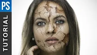 Thumbnail: How to Create Realistic Cracked Skin using Photoshop