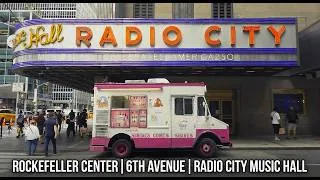 Thumbnail: Walking Around Rockefeller Center, Sixth Avenue and Radio City Music Hall, New York Street Walk