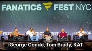 Thumbnail: Tom Brady and Karl Anthony Towns Meet Legendary Artist George Condo at Fanatics Fest NYC 2026