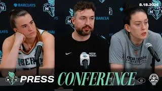 Thumbnail: “Our Response Needs to Be Better” | Stewart, Ionescu, DeMarco React After Liberty Loss to Sky 86-93