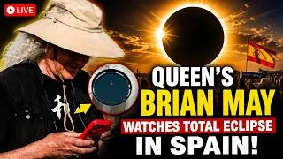 Thumbnail: Brian May SPOTTED at Spain's Eclipse Observatory — Queen Legend Turns Scientist?!