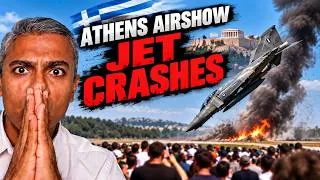 Thumbnail: Greek Air Force Jet CRASHES at Athens Airshow — Crowd Watches in Shock