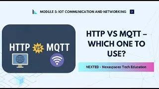 Thumbnail: HTTP vs MQTT – Which Protocol Should You Choose for IoT? | NEXTED by Nexaspaces