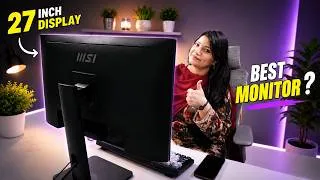 Thumbnail: MSI PRO MP273UP E6 Review, Best 4K Monitor for Creators?