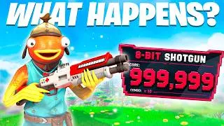 Thumbnail: What Happens When The 8-BIT SHOTGUN Reaches 1 MILLION SCORE? | Fortnite MYTHBUSTERS!