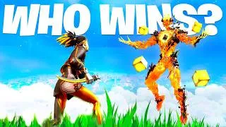 Thumbnail: I Made 2 Fortnite BOSSES Meet... Fortnite Mythbusters!