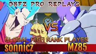 Thumbnail: 🔥 DBFZ — SONNICZ vs MZ85 | INSANE CLUTCH BATTLE! 😱 | Dragon Ball FighterZ