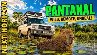 Thumbnail: Pantanal Overland Adventure - Part I 🇧🇷 | Estrada Parque, Ferry Crossing, Crocodiles & Drone Crash!