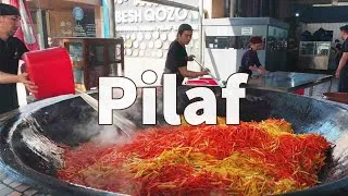 Thumbnail: GIANT UZBEK PILAF - Street Food In UZBEKISTAN