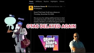 Thumbnail: Gta 6 delayed AGAIN!? :( thoughts an discussion rant