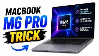 Thumbnail: MacBook Pro M6 — 2nm Architecture & OLED Touchscreen Leaked! 🤯🔥
