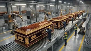 Thumbnail: Inside a $20,000 Luxury Casket Factory Crafting the Final Resting Place (Complete Process)