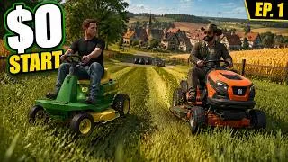 Thumbnail: STARTING WITH $0 – WILL I WIN THIS? | Deutschland | FS25 Competitive MP | Episode 1