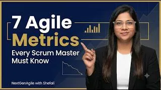 Thumbnail: 7 Agile Metrics Every Scrum Master MUST Know (With Real Charts!)