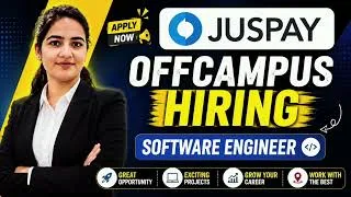 Thumbnail: Juspay Off Campus Hiring 2026 | Software Development Engineer | Freshers Hiring | Bangalore