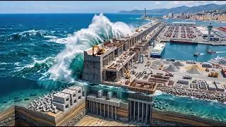 Thumbnail: How Italy Is Building a 6KM Long, 50-Meter-Deep Concrete Wall in the Sea to Protect Its Economy