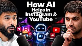 Thumbnail: How AI Is Helping Creators Grow on Instagram & YouTube || Raj shamani x Vaibhav Sinisty 