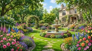 Thumbnail: The World's Most Beautiful Luxury Garden Tour 2026 🏡 | Dream Mansion & Summer Flowers