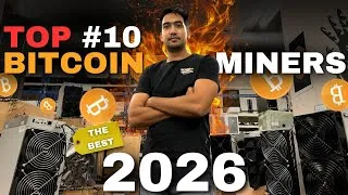 Thumbnail: Top 10 BEST Bitcoin Miners in 2026 🔥 Crypto Mining India