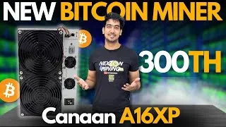 Thumbnail: NEW Bitcoin Miner | 300TH Canaan Avalon A16 XP | NEW LAUNCH! 💥 Crypto Mining India