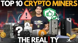 Thumbnail: TOP 10 Most Profitable Crypto Miners to buy now 💥 Crypto Mining India