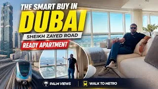 Thumbnail: Ready-to-Move Apartments on Sheikh Zayed Road Near Metro | Waterfront Properties Dubai
