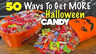Thumbnail: 50 WAYS to get the MOST Halloween Candy Trick or Treating This Year - NEVER FAILS