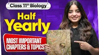 Thumbnail: Class 11th Biology - Most Important Chapters and Topics For Half-Yearly Exam 2026 | Apeksha Ma'am