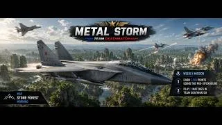 Thumbnail: Can the F-35 LIGHTNING Complete Every Mission? 🔥 Metal Storm Gameplay