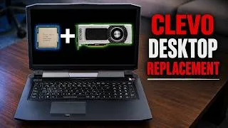 Thumbnail: Clevo Gaming Laptop with Desktop Components – Old School Beast Tested!