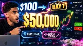 Thumbnail: Binary Options Here's How I Would Trade If $100 Was All I Had (Journey From $100 To $50000 Day 1