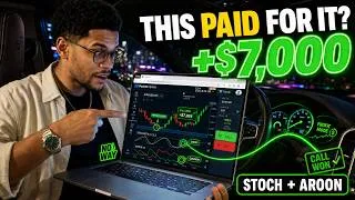 Thumbnail: Binary Options You Wont Believe How Good This New Strategy Is - $7000 Profit (Stochastic + Aroon)