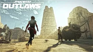 Thumbnail: Walking on Scorched Tatooine [ Star Wars Outlaws ]