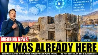 Thumbnail: Scientists Asked Grok AI Who Really Built Puma Punku — Its Response Left Them Speechless