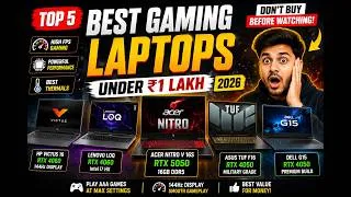 Thumbnail: Best Gaming Laptop Under 1 Lakh in 2026