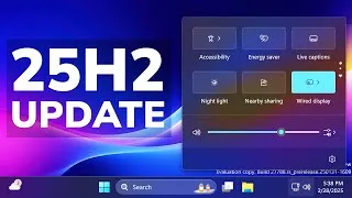 Thumbnail: windows 11 25h2 new features