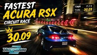 Thumbnail: Fastest ACURA RSX Circuit Race, NFSU2 Need for Speed Underground 2