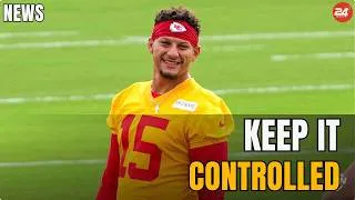 Thumbnail: Patrick Mahomes Likes Chiefs’ Camp Intensity — With One Condition