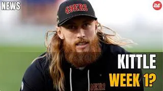 Thumbnail: George Kittle Still on PUP as 49ers Wait on Week 1 Return