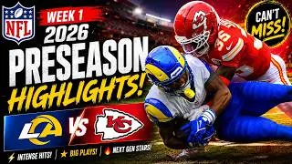 Thumbnail: Rams vs Chiefs HIGHLIGHTS: Los Angeles Shocks Kansas City in Preseason Opener!