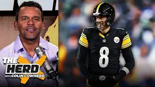 Thumbnail: Aaron Rodgers visiting Steelers regarding his future, bad idea possibly re-signing him? | The Herd