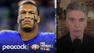 Thumbnail: Could Rams LT Alaric Jackson face another suspension? | Pro Football Talk | NFL on NBC