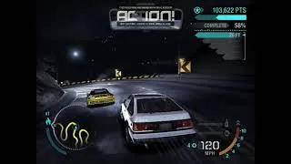Thumbnail: Initial D Carbon Takumi Vs Keisuke but it's with the cops